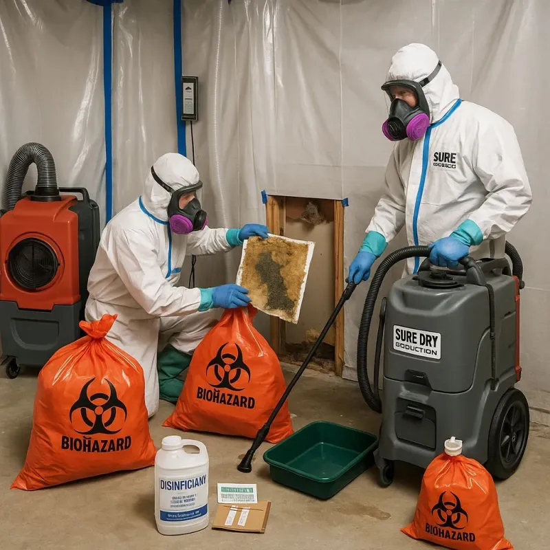 Contaminated Water Handling Protocols process in Society Hill, NJ