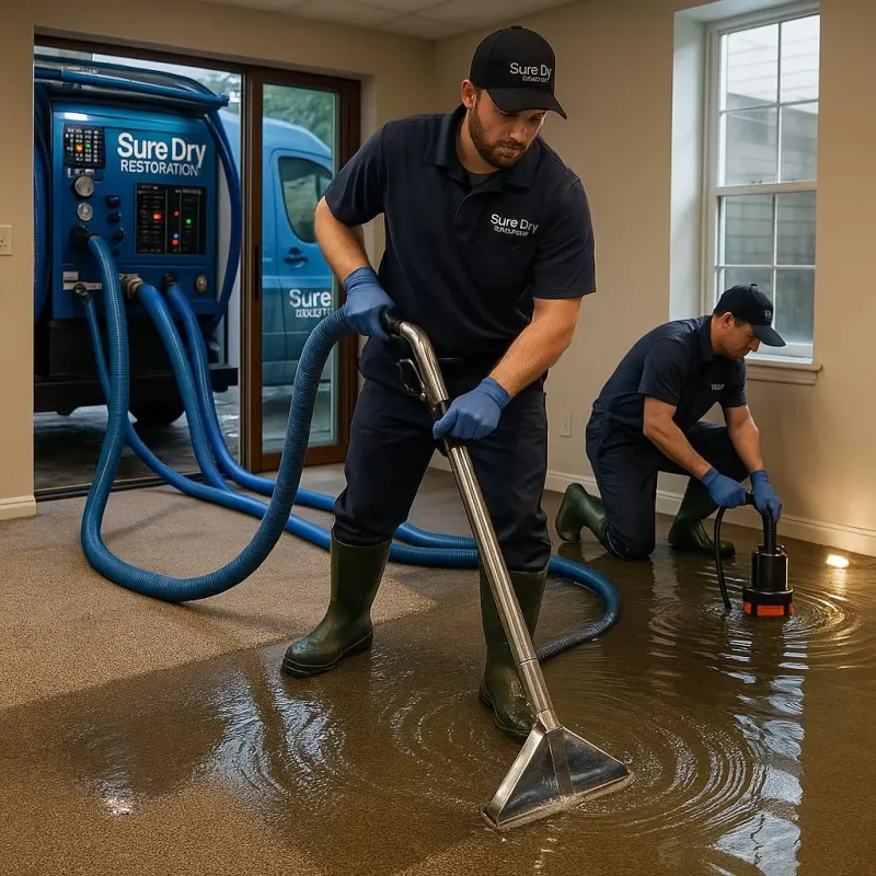 Water Extraction and Removal process in Society Hill, NJ